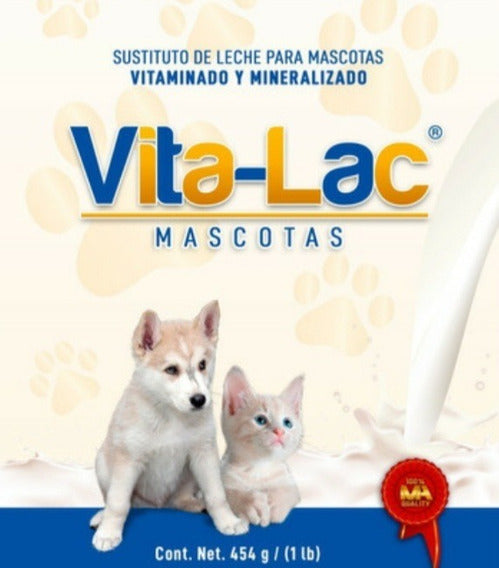 Varios, Caninos y Felinos, VITALAC, Sustituto de leche (454g)