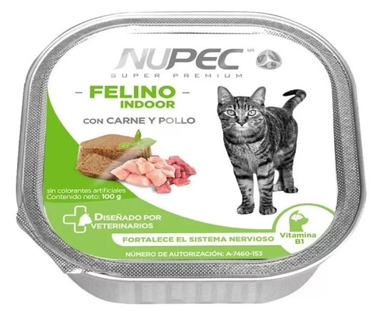 Latas, Felino, NUPEC, Indoor (100g)