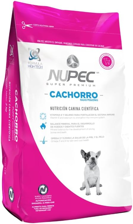 Croquetas, Caninos, NUPEC, Cachorro razas pequeñas (8kg)
