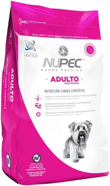 Croquetas, Caninos, NUPEC, Adulto Razas Pequeñas (2kg)