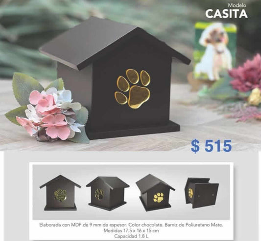 Urna, Casita (1pieza)