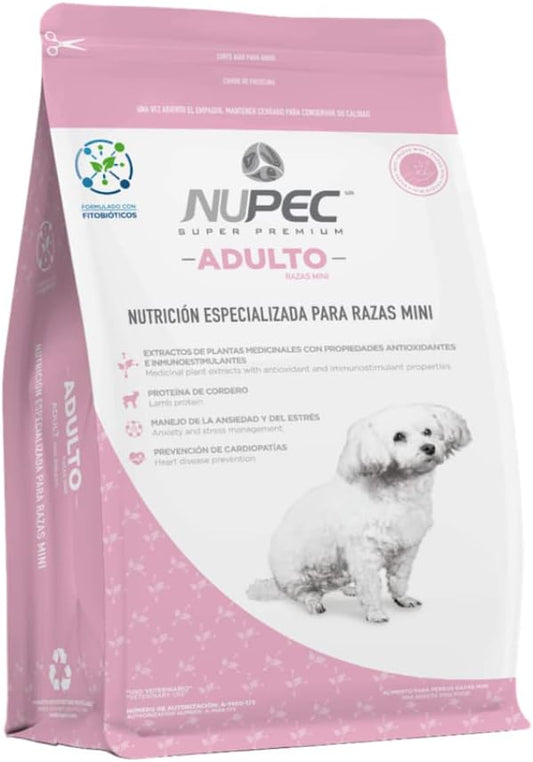 Croquetas, Caninos, NUPEC, Adulto razas mini (1kg)