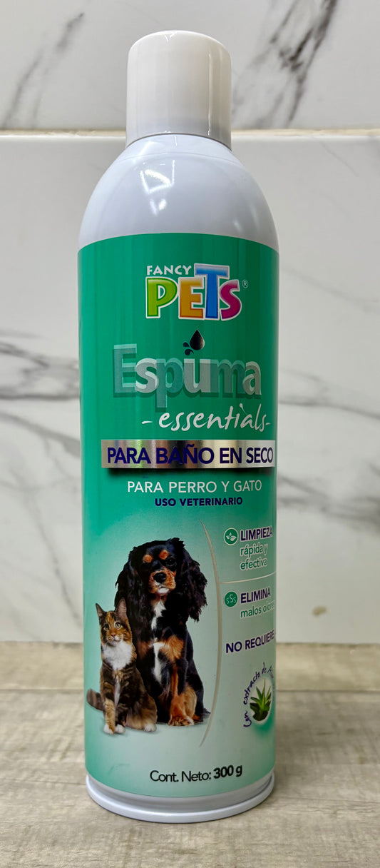 Espuma, Caninos y Felinos, Baño en seco (300g)