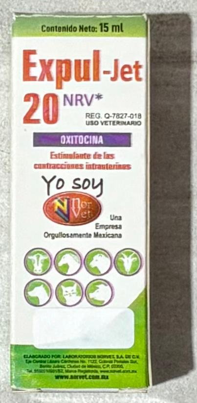 Estimulante medico, Caninos, Felinos, Bovinos, etc, NORVET, Oxitocina (15ml)